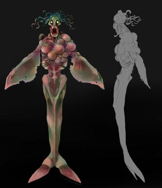 Horror Mermaid